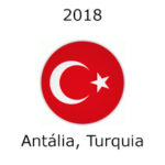 2018 - Antália, Turquia